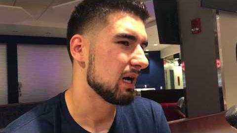 Watch: Arizona's Dusan Ristic on DeAndre Ayton, Spain trip